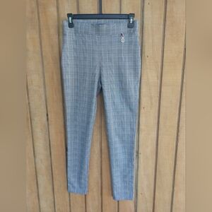 Women's Tommy Hilfiger Flex Light Weight Ponte Plaid  Ankle Pants